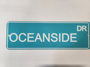 OceanSide Dr Street Sign