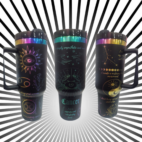 40 oz Cancer Zodiac Tumbler