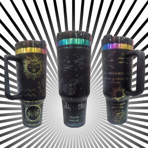 40oz Aquarius Zodiac Tumbler