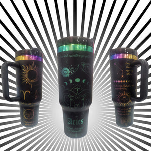 40oz Aries Zodiac Tumbler