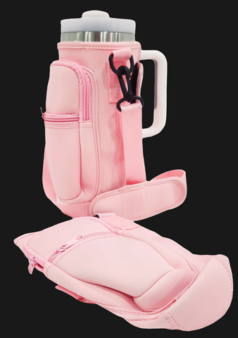 Pink 40oz Bottle Koozie